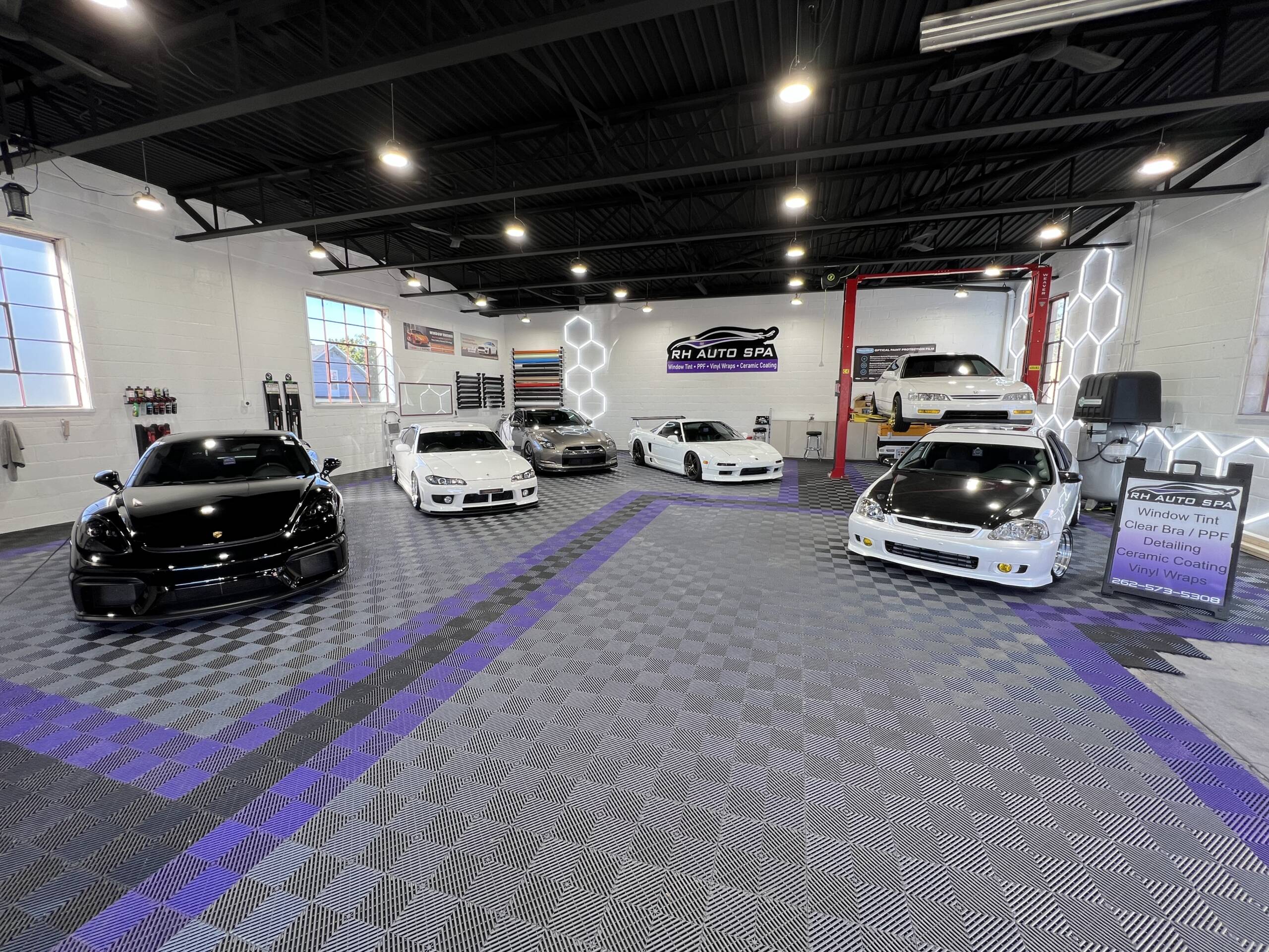 RH Auto Spa Cambellsport garage